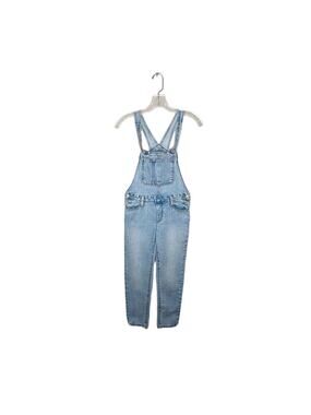 OLD NAVY Girl's Acid Wash Denim Overalls Size Large (10-12)